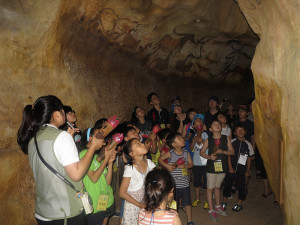Exploring a Prehistoric Cave