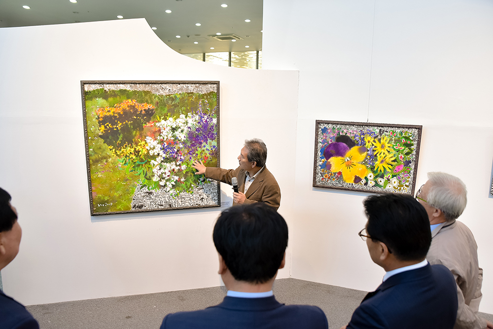 《Korea-China International Fine Arts Exchange Exhibition》