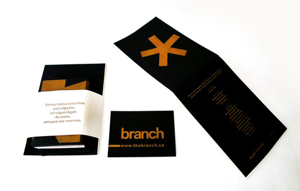 Applications for participation in Branch, by Blast Theory